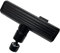 Grifo de cocina con cascada, grifo de cocina, caño de cascada, giratorio universal, conector universal, rotación de 360°, grifo de cocina multifunción de alta presión (negro)