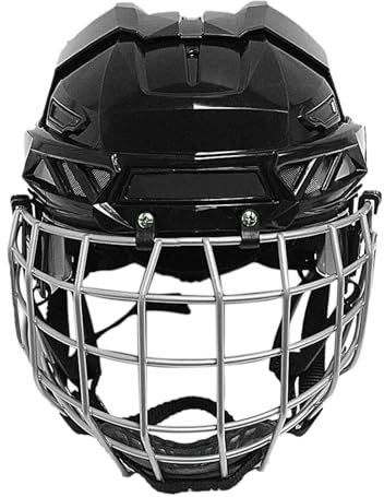 Casco de hockey – Gorra de portero profesional de hockey sobre hielo para adultos y niños | Equipo de rugby y patines de ruedas, gorra anticaída para una protección óptima y seguridad durante