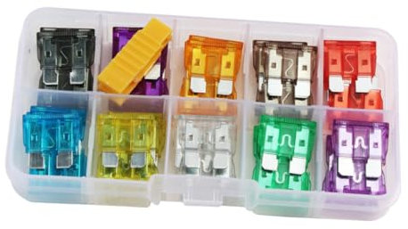 iplusmile 51St auto sicherung autosicherungen fuse holder zubehör fürs auto Auto- car accessory einsetzen Mini- Autoradio sichern automatische