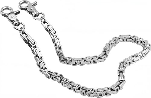 WXCATIM Cadenas tipo cartera para hombres y mujeres, estilo gótico, punk, para pantalones, accesorios, bolsillos pesados, cadenas de pantalones, cadena de motociclista, para hombres, mujeres, niños y