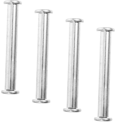 Milisten Accessoire Parasol 4 Vis de Rechange en Acier pour Parasol de Terrasse, Serrage Ferme, Stabilité Renforcée, 5,10x1,10x0,70cm, 4 Pièces