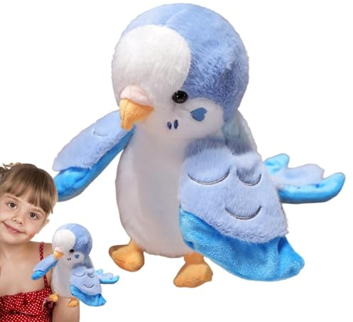 Sghtil Realistische -Handpuppe, Tier-Handpuppe, weiches -Plüschspielzeug, realistische Vogelhandpuppen-Spielzeug, Geschichtenerzählenspiel, Lehre für