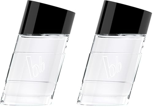 bruno banani Pure Man – Eau de Toilette Natural Spray – Holzig-blumiges Herren Parfüm – 2er Pack (1 x 50ml)