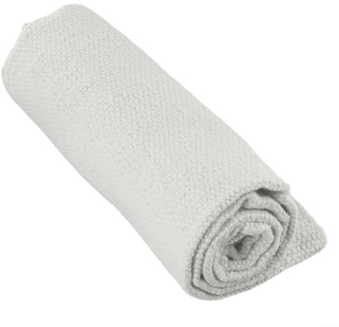 Hochtemperatur Keramikfaser Feuerfeste Matte 2mm Dick 1260°C Hitzebeständige Isoliermatte für Schweißarbeiten und Industrieöfen 1m x 0.5m Weiß(0.5m*1m)