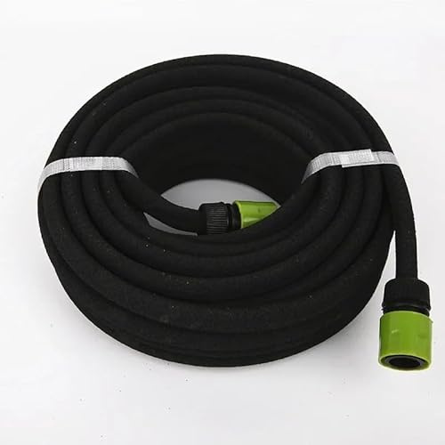 Tubo da Giardino,Tubo Acqua Giardino Tubo flessibile poroso da 7,5/15 m, for irrigazione a goccia, tubo anti-perdita da 4/9 mm, tubo permeabile anti-invecchiamento, tubo for irrigazione da giardino(7.