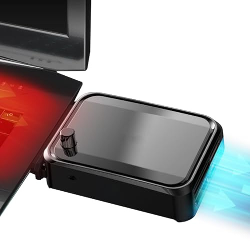 Celuicion Raffreddatore per computer portatile - Ventola per PC - Dissipatore termico silenzioso per caldo Rendering Video Multitasking Lavoro Chiamate Conferenza Libreria