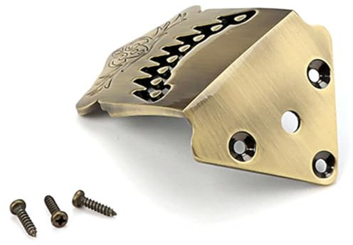 outdoorm Mandolina Guitarra Cordal Reemplazo 8 Cuerdas Metal Mandolina Cordal para Guitarra