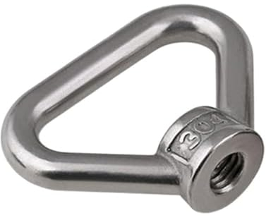 2/3 Stück M3 M4 M5 M6 M8 M10 M12 M14 304 Edelstahl Marine Hebeöse Mutter Ringmutter (Size : M14 2PCs)