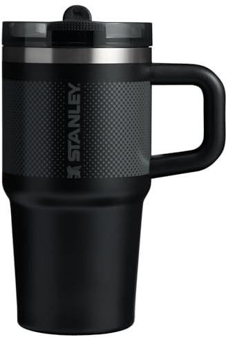 Stanley Quencher ProTour gobelet avec paille à rabat et couvercle étanche de 591 ml – Paille et poignée intégrées – Compatible avec porte-gobelet pour le voyage