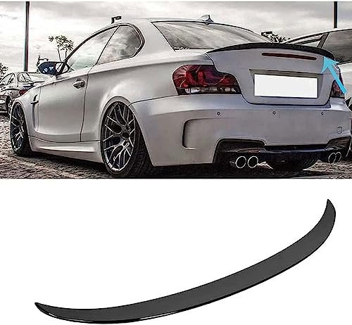 XByun Auto Heckspoiler für BMW 1er E82 Coupé E88 2007-2013, Flügel Dachspoiler Lippe Kofferraumspoiler Splitter Dekozubehör.