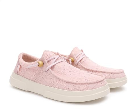 WALK IN PITAS | Kila | Damen-Mokassins | Bootsschuhe | Toe Shoes | Slip on Loafer | Sneakers | Sommerschuhe | Schlupfschuhe | Freizeitschuhe | PITAS Schuhe | Flieder 39