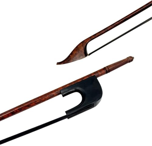 Barock Deutschland Stil Kontrabass 3/4 Bogen Holz Letterwood Weiß Rosshaar Schachtelhalm Teil Zubehör(Type 2)