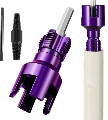 Cortador de roscas para tubos interior/exterior | Macho de roscar de 1/2 y 3/4 pulgadas | Acero de alta aleación para tubos PPR/PVC/MPP | Herramienta de instalación para plomería, garaje, jardín |