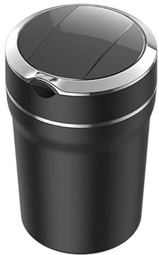 WJJQSB Cenicero De Coche para Audi A3 Cabrio 2016-2020,Cilindro Sin Humo Portatil para Coche Cenicero Coche Antiolor Cenicero Autoextinguible Cenicero para Automóvil,C-125mm
