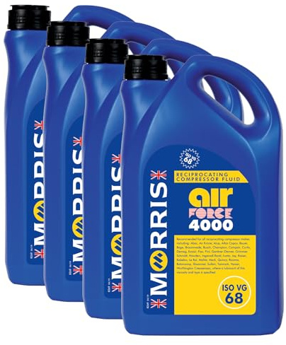 Morris Air Force 4000 Compressor Oil ISO VG 68 4x5L DIN 51506 VDL