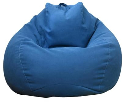 Fundas Para Saco De Frijoles 90 cm x 110 cm Forro Protector Lavable De | Fundas Para Sofá Dormitorio, Aula, Oficina, Rincón, Suelo, Interior, Exterior Y Salón