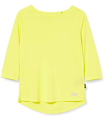 Jack Wolfskin, Jwp 3/4 T, Top Funcional, Sorbete, XS, Mujer