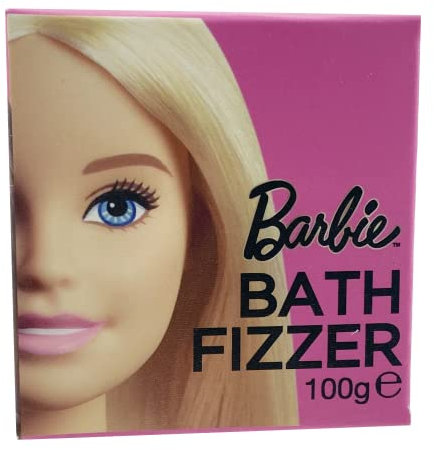 Barbie Pink Bath Fizzer - 100g - Sweet fragranced Bath Bomb
