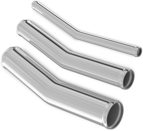 1 Stück Alu-Bogen 15°Grad AD-Ø 64mm blank Alurohr poliert & gebördelt Alu Rohrbogen | AUSWAHL 1-10 Stück & 13-200 mm Außen-Durchmesser | Aluminium Rohr Winkel Motor KFZ LLK Bogen Turbo | PREMIUM