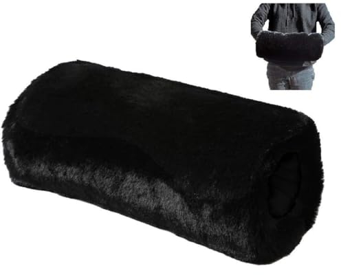 Warmer Flauschiger Handwärmer Plüsch verdickte Handmuffs praktischer Handwärmer isolierte Handabdeckung für Frauen für den Winter