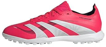Adidas Unisex League Turf Soccer, Lucid Red/White/Black, 8