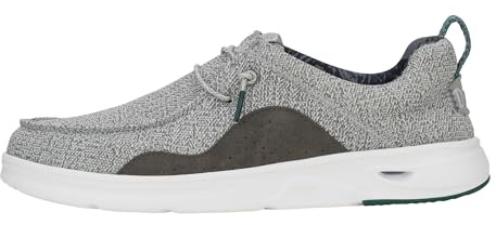 HEYDUDE Wally Hey2O Mesh Monument Grey/Dawn Blue Size 11, Men’s Shoes, Men's Slip-on Loafers, Comfortable & Light-Weight