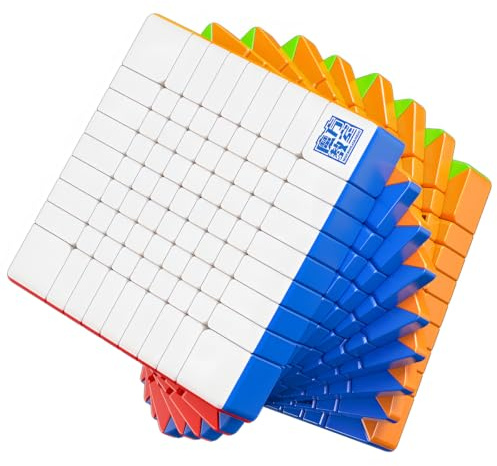 Bukefuno MoYu Meilong 9x9,Zauberwürfel, Moyu Speed-Puzzle-Würfel 9x9 Stickerlos Meilong 9x9x9 Magic Cubing-Klassenzimmer MF9 Spielzeug Würfel,Bildungsspielzeug