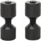 2Pcs 2 Hole Pins Set,Aluminum 2 Hole Pipe Flange Alignment Pins,fit for Car Ship Large Machinery