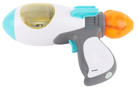 SIXRUN Música Dinámica Proyección de Luz Fría Juguete de Nave Espacial Portátil para Niños, Juego Interactivo Coordinación Ojo-Mano, Fuente de Alimentación ABS, Escena aplicable: Niños Pequeños