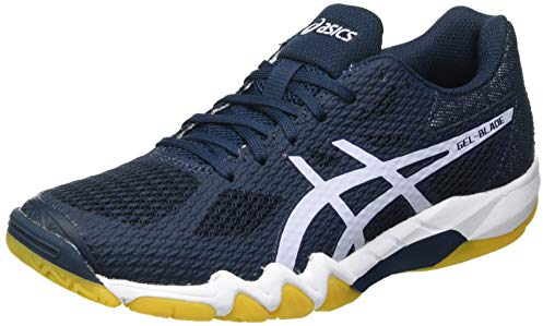 ASICS Damen Squash Shoes, Navy, 40 EU