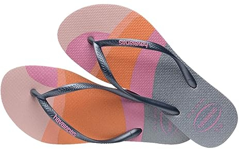 Havaianas Slim Palette Glow, Infradito Donna, Rosa Peonia, 39/40 EU