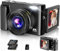 Macchina Fotografica 4K,Fotocamera Digitale UHD con Scheda 32G, Fotocamera Compatta da 48 MP con Schermo Flip a 180° e Lente UV, Fotocamera Vlog per Bambini,Principianti,Adulti