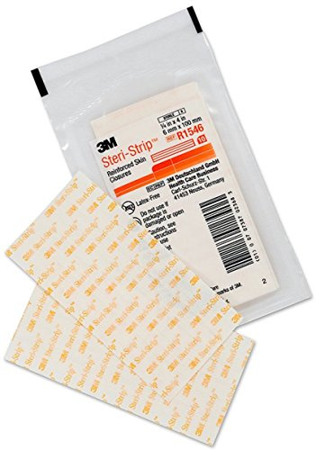 3M Steri-Strip verstärkte Hautverschlüsse, 6 mm x 100 mm, 50 Stück