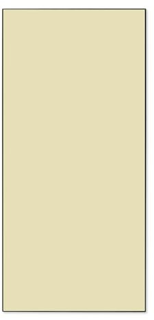 banjado® Magnettafel 37 x 78cm / Magnetwand aus Metall/Magnetpinnwand als Memoboard/Pinnwand Magnettafel Küche, Büro, Kinderzimmer inkl. 4 Magnete & Montageset - Farbe Beige