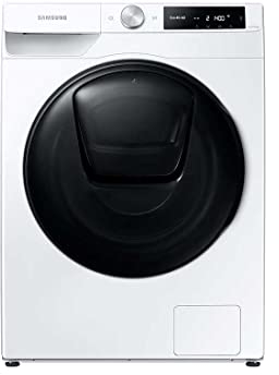 Samsung Lavasciuga Ai Control con Ecodosatore, WD90T654DBE/S3, Libera installazione, 9+6 Kg, 1400 RPM, Classe B/E, WI-FI, Vapore, Caricamento Frontale, 60l x 85h x 65p cm