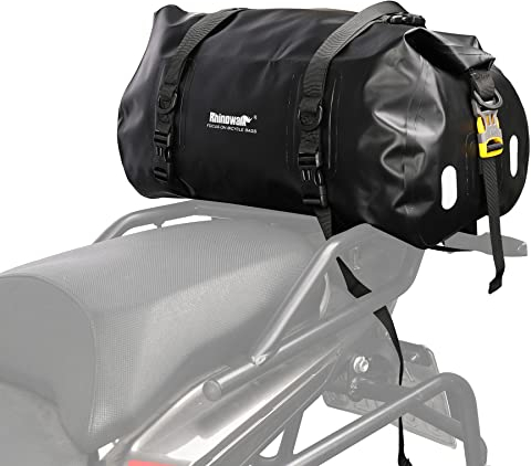 Rhinowalk Motorradtasche Sitztasche Wasserdicht 20/45/65L Hecktasche Gepäcktasche Reisetasche Rücksitztasche Gepäckroll Satteltasche