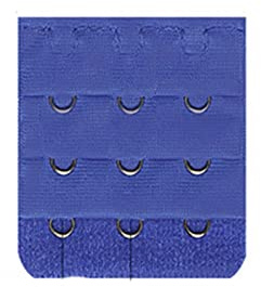 Yurosiay 8 pezzi di prolunga per reggiseno da donna, 3 ganci colorati, larghi, morbidi e confortevoli, estensori per reggiseno estensore a 3 ganci, 3 file di reggiseno per donne e ragazze, 4,5 × 5 cm, bianco