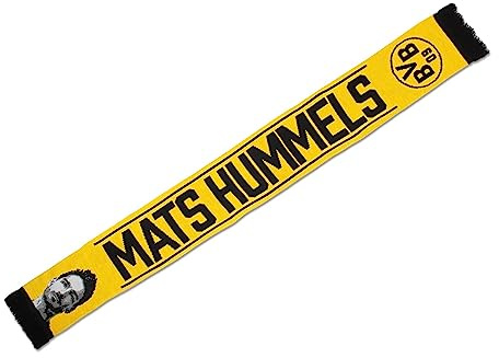 BVB Schal Mats Hummels - 140x17cm - schwarzgelb - Fanartikel