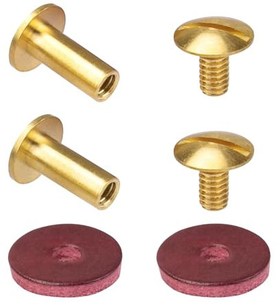 8B8B Leather Suspender Lock Kit, Gold, 5043K