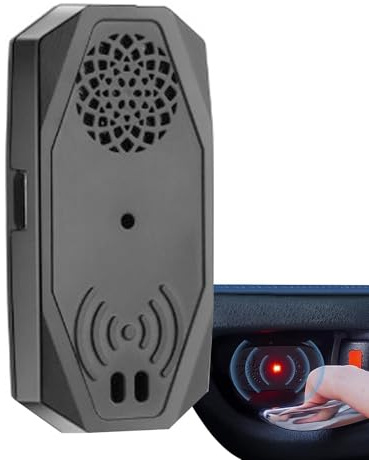 Allarme per portiera dell'auto, sensore di allarme per apertura della portiera dell'auto, sensore ad alta sensibilità, allarme rapido con elettronica per auto, camion, veicoli, SUV, auto
