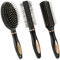 Flycppo 3 Piezas Cepillo de Pelo,Peine Ovalado de Masaje Antiestático,Desenredar Cepillos Redondo Pelo para Mujeres Hombres Pelo Húmedo o Seco,Brillo AñAdido