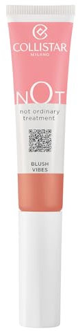 Collistar NOT Blush Vibes, Blush Liquido Multiuso, Idratante, Levigante, Applicatore Sponge,per Viso, Occhi, Labbra, con Acido Ialuronico, Finish Luminoso, Texture Leggera, n. 03 Orange Spritz, 15 ml