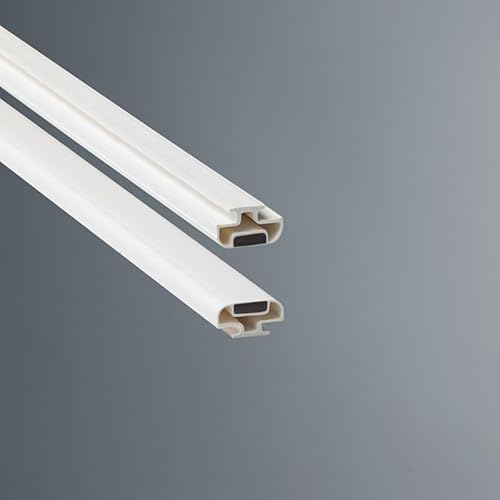 Ricambi & Box Doccia - Guarnizione Magnetica Box Doccia in Gomma EC-MAG-57-33 (Bianco) - KIT 2 PEZZI