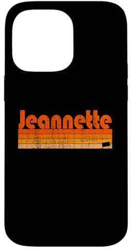 Jeannette, style rétro des années 80 de Pennsylvanie Coque pour iPhone 14 Pro Max