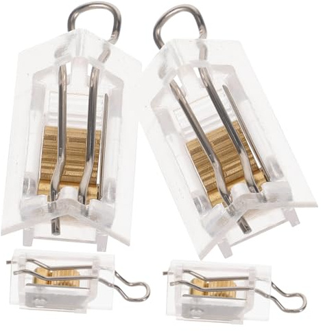 ABOOFAN Persianas de Cordón de Repuestos Venecianas Engranaje Compactos de Pom, Mecanismo de Bloqueo Resistente y 4 Piezas Accesorios de Persianas Enrollables