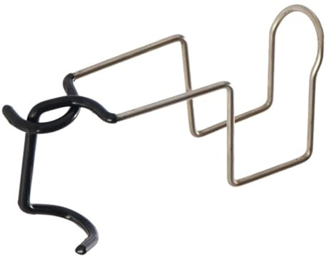 MERRYHAPY Portabicchieri in Acciaio con Clip Antiscivolo Supporto da per Bottiglie Bicchieri e Accessori Organizer da Appendere per Camper Barca e