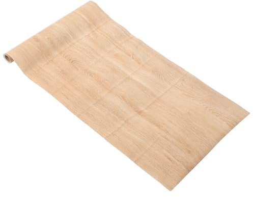 GETAJGHSD Papier Peint Auto-adhésif Effet Bois Grain Naturel PVC Imperméable Décoratif pour Meubles Armoires Étagères et Bureaux Stickers Autocollants Amovibles pour Rénovation Mobilier
