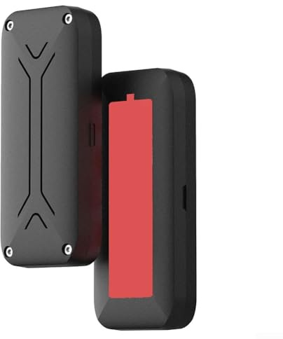 GANCEI Extended for battery Case For AirTag – Supports 2 AA Batteries, Up To 10-Year Life, IP68 Rated Seal With Silicone Ring, PC Material