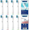 YanBan Têtes de brosse à dents pour Oral B brosse à dents électrique Compatible avec Braun les têtes de brosse de rechange Lot de 8 avec emballage