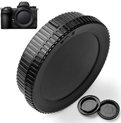 Fotover Body Cap and Rear Lens Cap Cover Replacement Set for Nikon Z Mount Mirrorless Digital Camera & Z Mount Lens